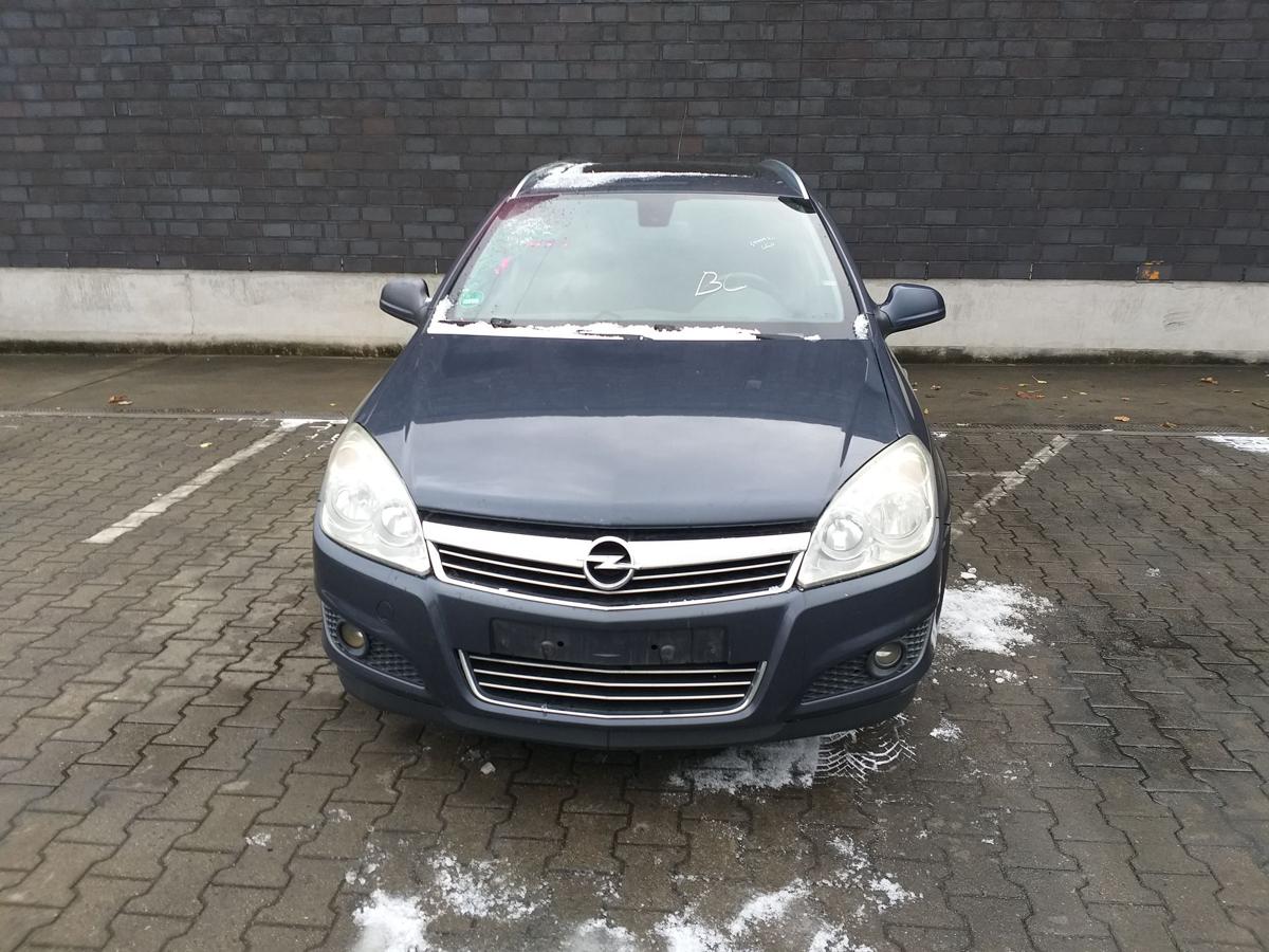 Opel Astra H original Stoßstange Stossfänger vorn Metroblau Z168 Facelift Bj.2009